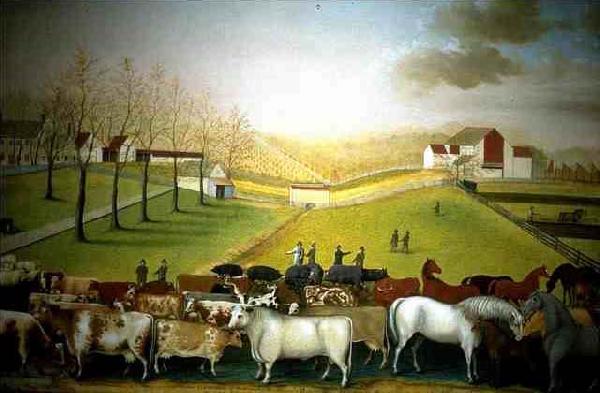Edward Hicks The Cornell Farm Germany oil painting art